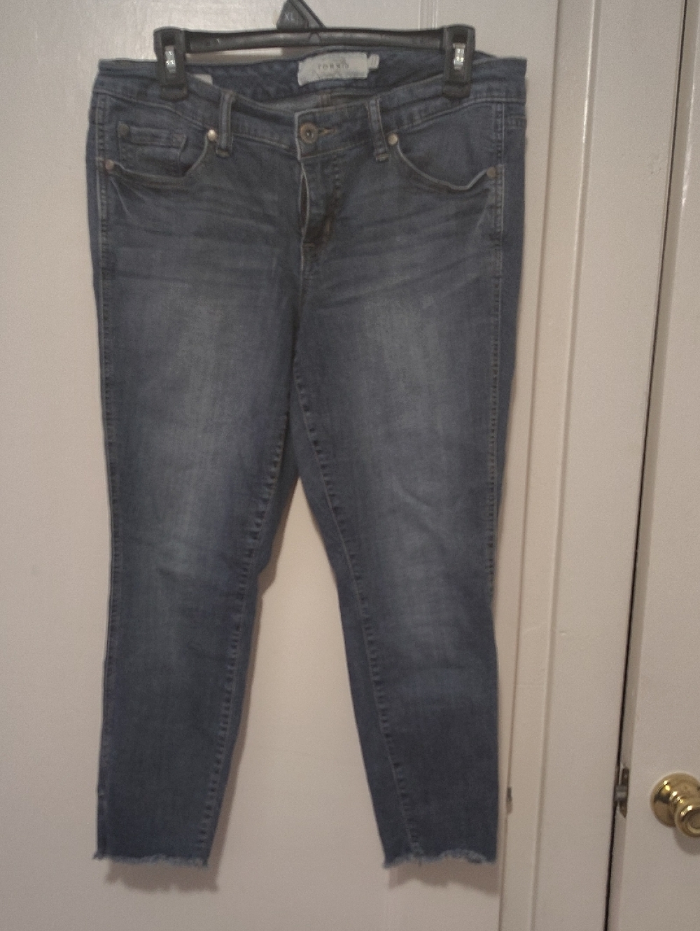 torrid Medium Blue Ankle Skinny Jeans